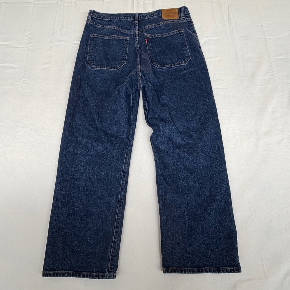 Levi’s Ribcage Straight Ankle Women’s Sz 32 Casual Boho Preppy - Picture 3 of 7